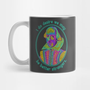 William Shakespeare Portrait and Quote Mug